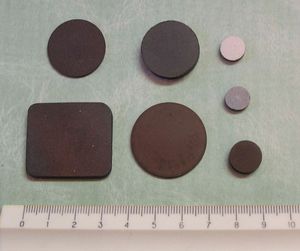 Изделия, изготовленные из высокотеплопроводного керамического материала «Алнит» на основе нитрида алюминия